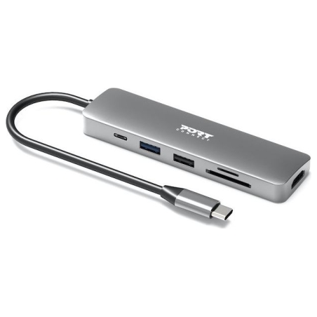 Port Connect | Mobile docking station 1 X 4K USB-C 5 devices, 100W