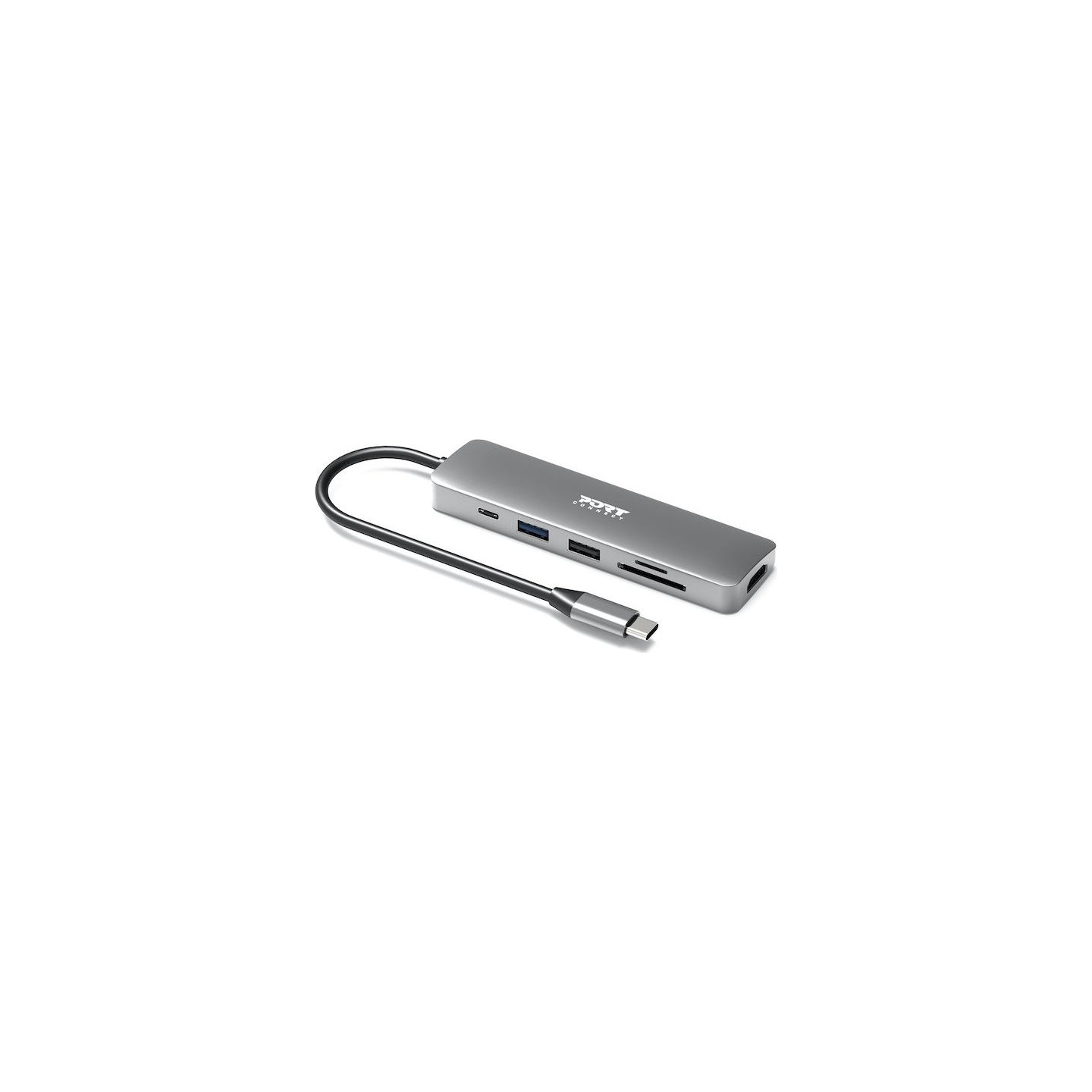 Port Connect | Mobile docking station 1 X 4K USB-C 5 devices, 100W