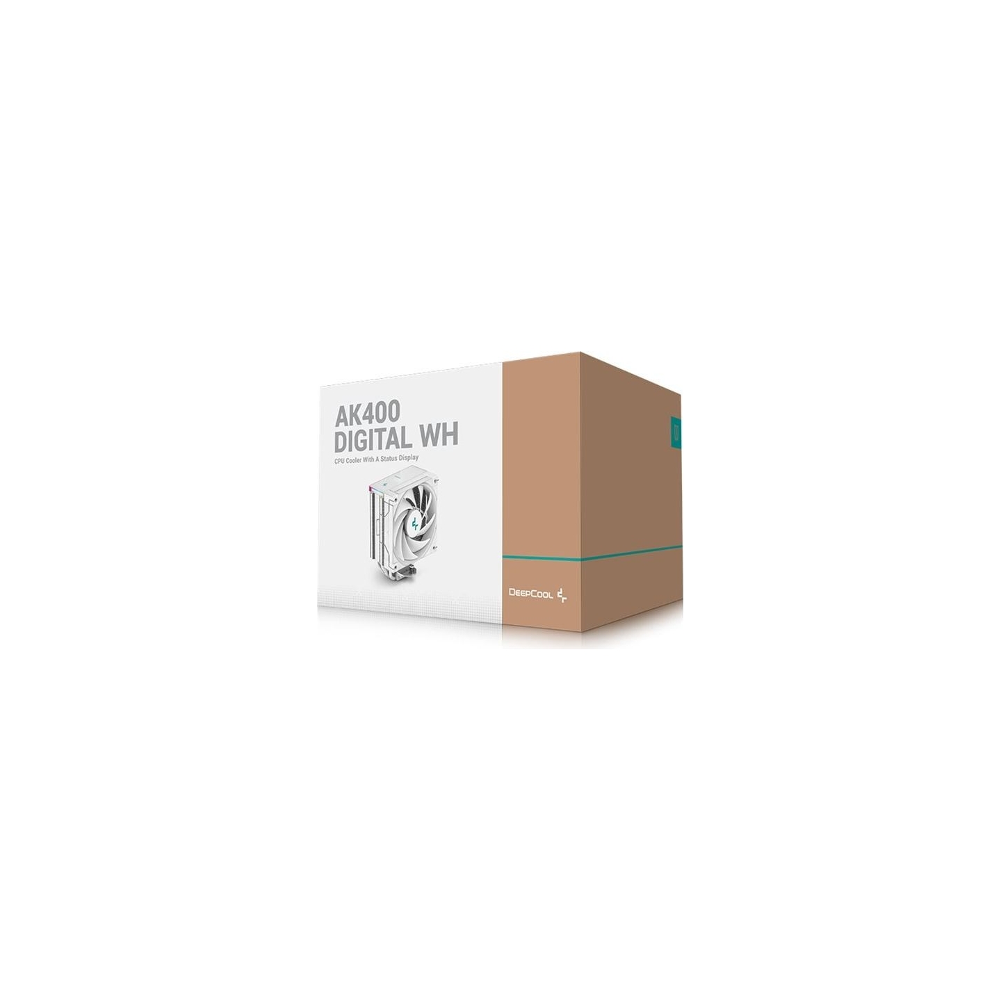 Deepcool | Digital CPU Air Cooler White | AK400