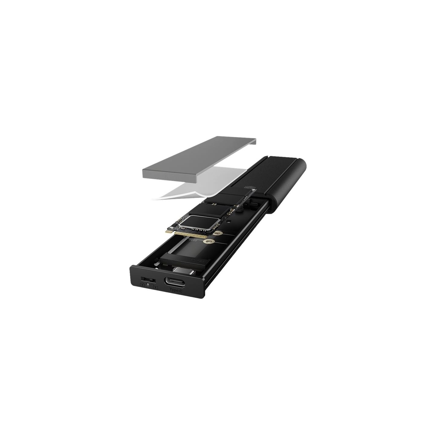 Raidsonic | Icy Box External M.2 NVMe | IB-1807MT-C31 | USB 3.2 Gen 2 Type-C | Storage enclosure