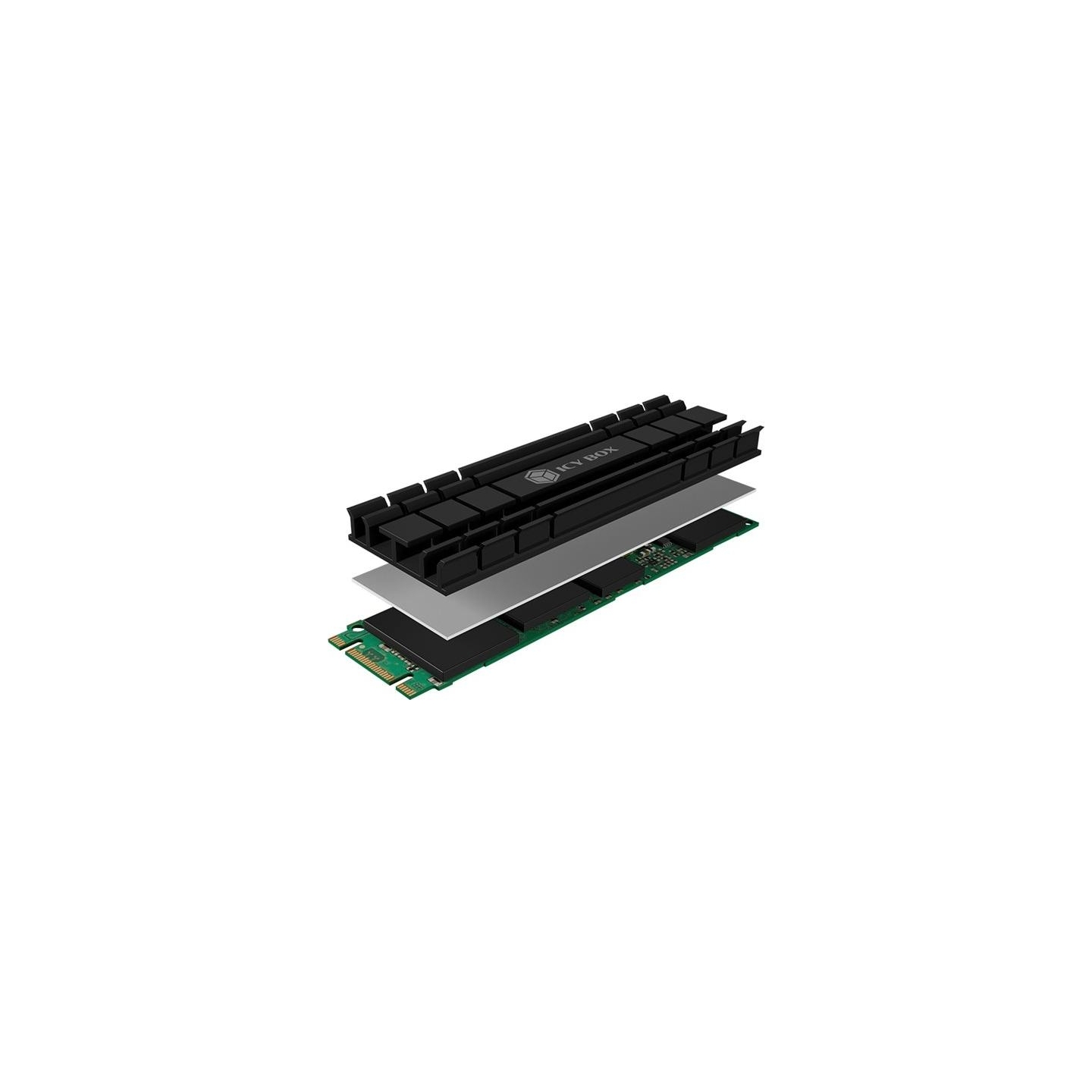 Raidsonic | ICY BOX | Heat Sink Set for M.2 SSD