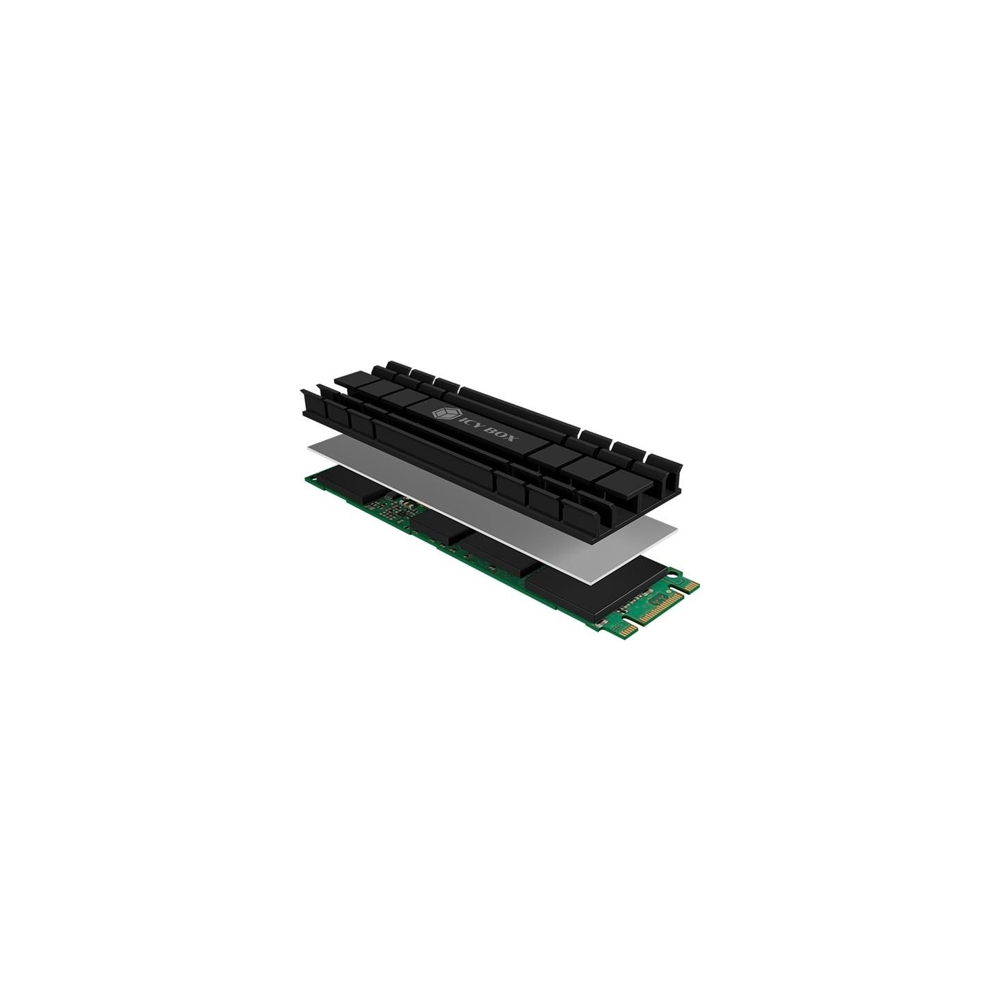 Raidsonic | ICY BOX | Heat Sink Set for M.2 SSD