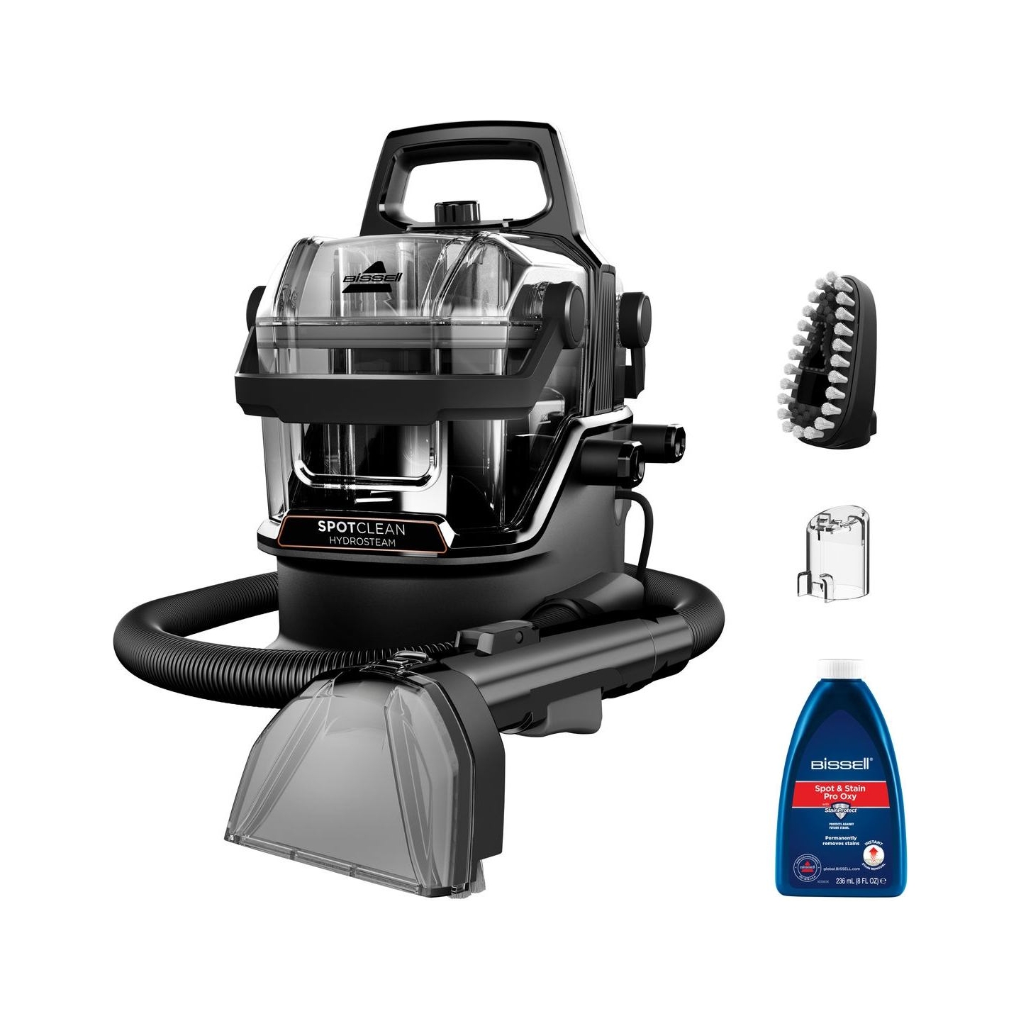 Bissell | Portable Carpet and Upholstery Cleaner | SpotClean HydroSteam Select | Corded operating | Washing function | 1000 W | 