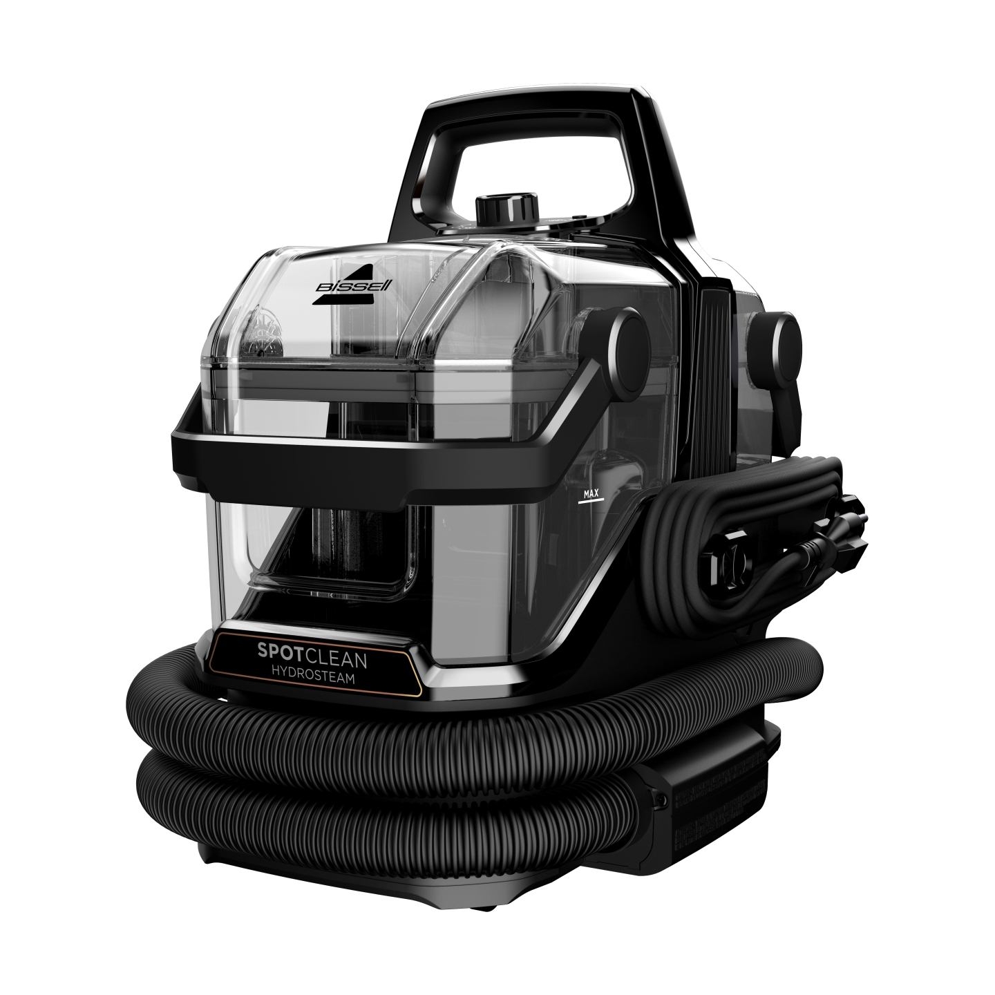 Bissell | Portable Carpet and Upholstery Cleaner | SpotClean HydroSteam Select | Corded operating | Washing function | 1000 W | 