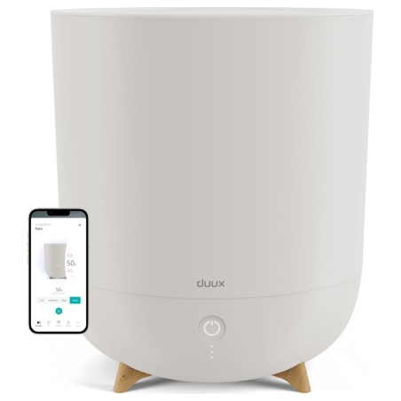 Duux | Smart Humidifier | Neo | Water tank capacity 5 L | Suitable for rooms up to 50 m² | Ultrasonic | Humidification capacity 