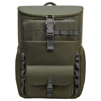 HP Modular 15.6 Backpack, 3-in-One (RFID Pouch, Backpack, Sleeve), Water Resistant with Rain Cover, Cable Pass-through, 27 Liter