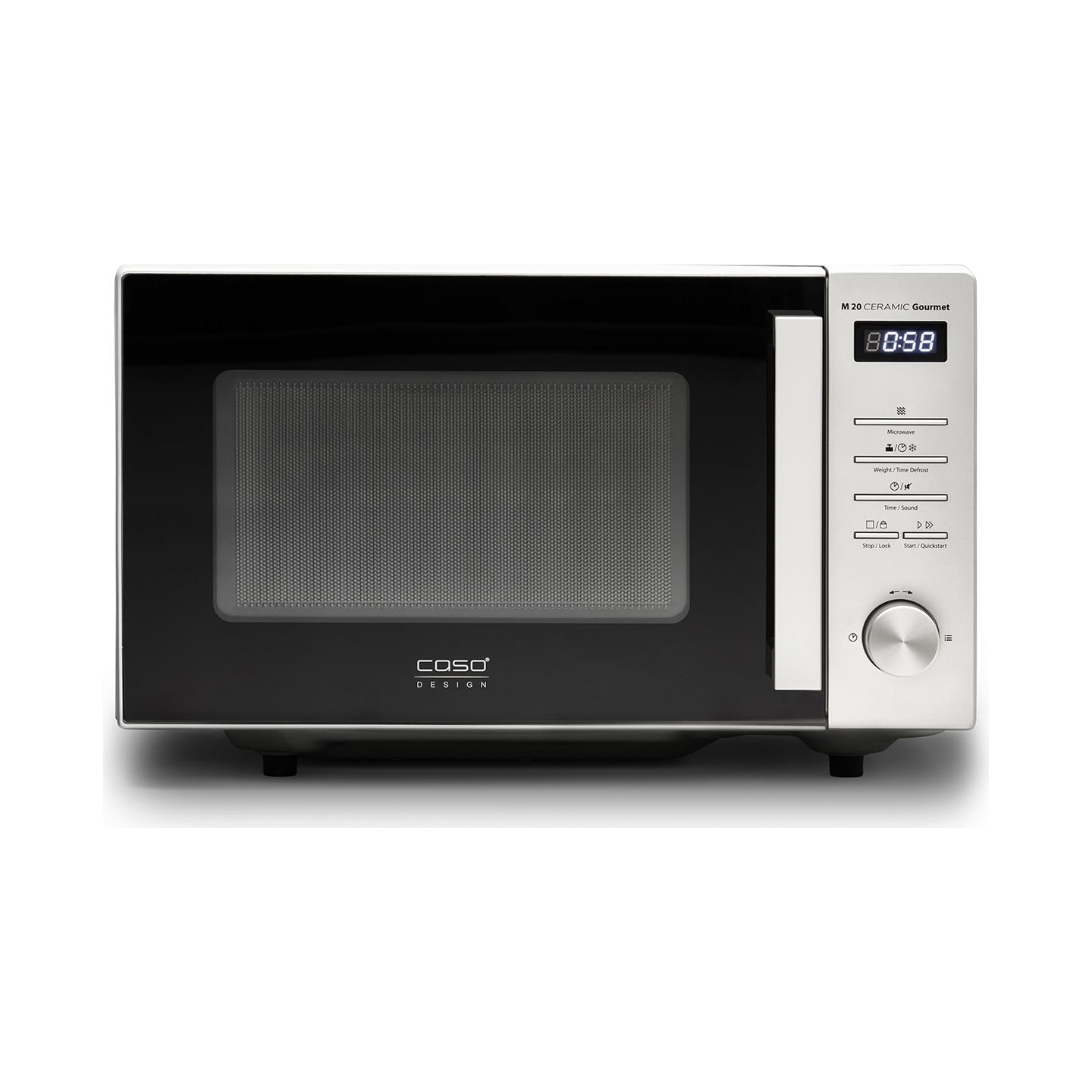 Caso | Ceramic Gourmet Microwave Oven | M 20 | Free standing | 700 W | Silver