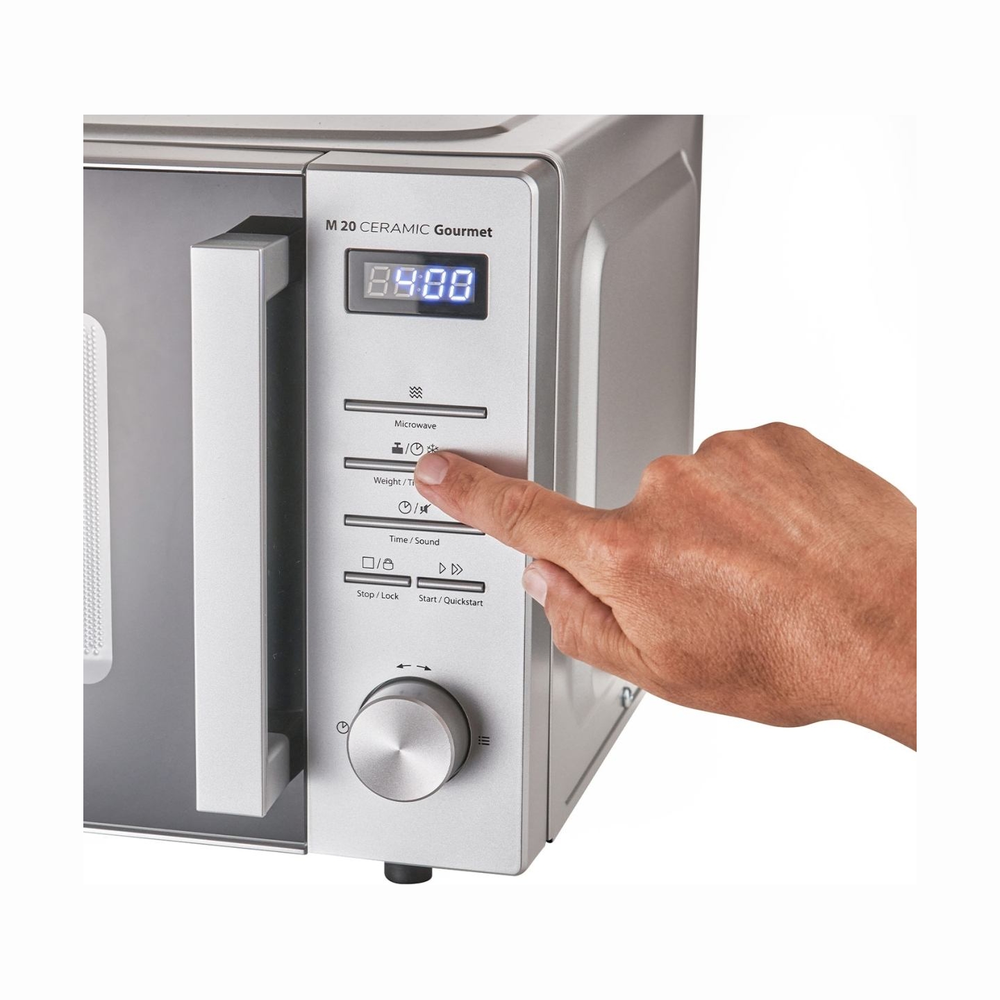 Caso | Ceramic Gourmet Microwave Oven | M 20 | Free standing | 700 W | Silver