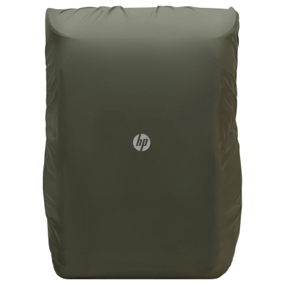 HP Modular 15.6 Backpack, 3-in-One (RFID Pouch, Backpack, Sleeve), Water Resistant with Rain Cover, Cable Pass-through, 27 Liter