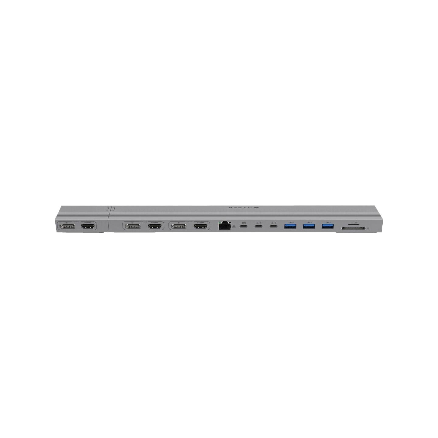 Hyper | HyperDrive Triple-4K Docking - For Intel & M1/M2 Pro/Max MB Pro