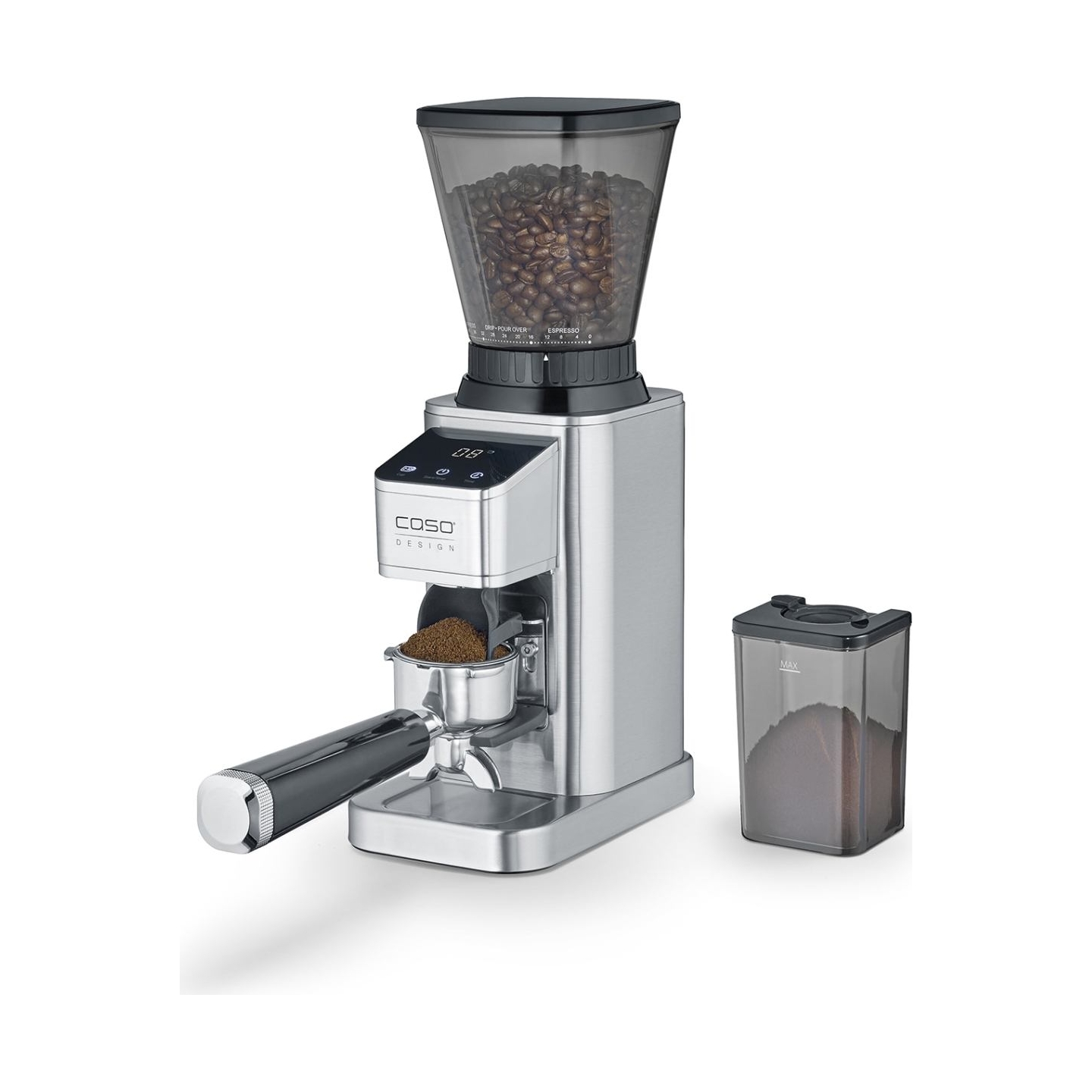 Caso Coffee Grinder | Barista Chef Inox | 150 W | Coffee beans capacity 250 g | Number of cups 12 pc(s) | Stainless Steel