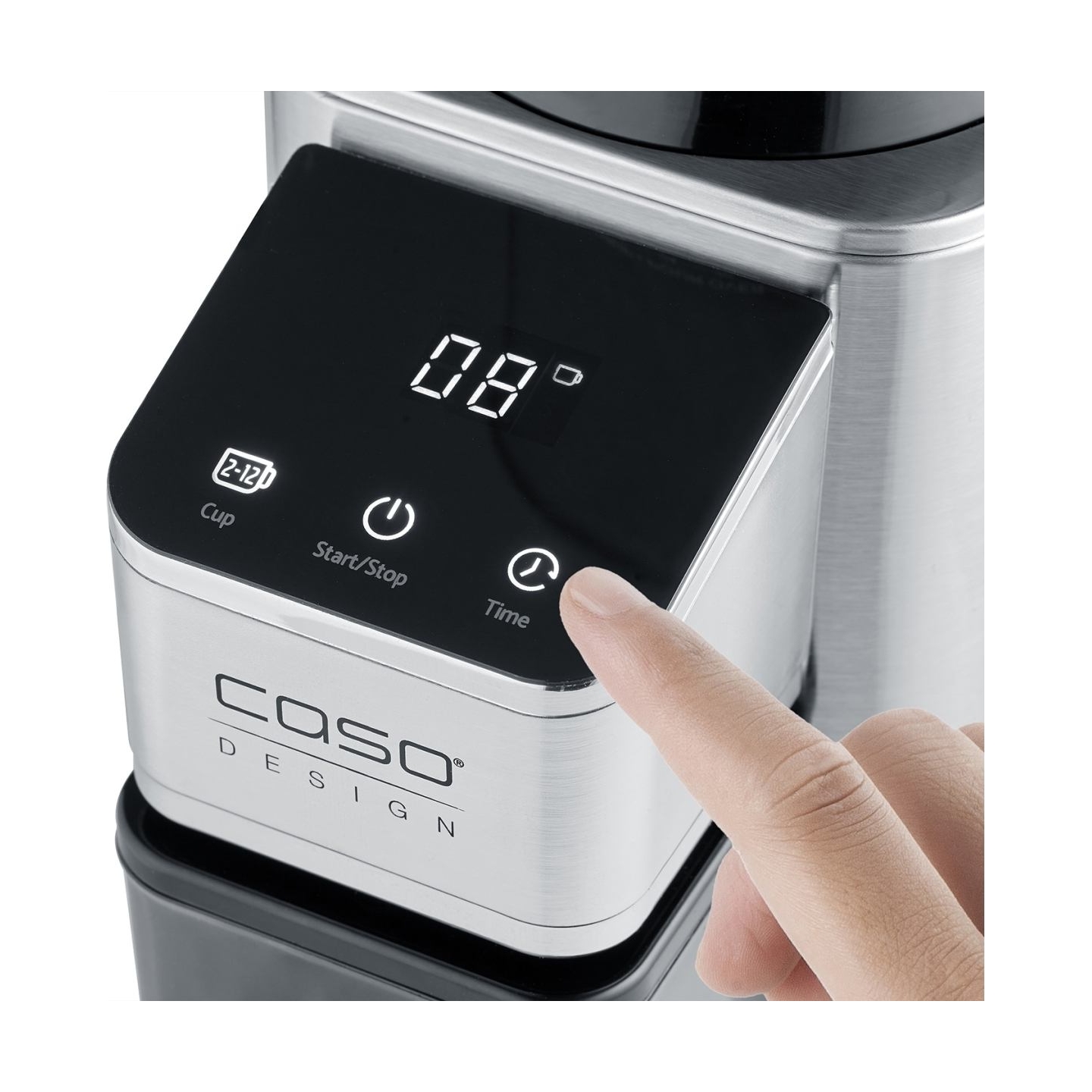 Caso Coffee Grinder | Barista Chef Inox | 150 W | Coffee beans capacity 250 g | Number of cups 12 pc(s) | Stainless Steel