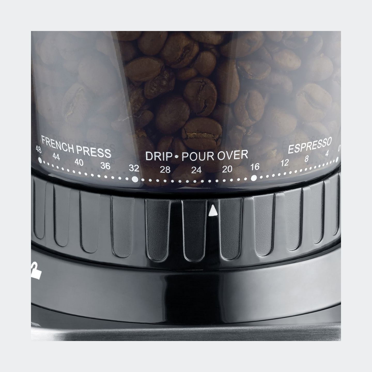 Caso Coffee Grinder | Barista Chef Inox | 150 W | Coffee beans capacity 250 g | Number of cups 12 pc(s) | Stainless Steel