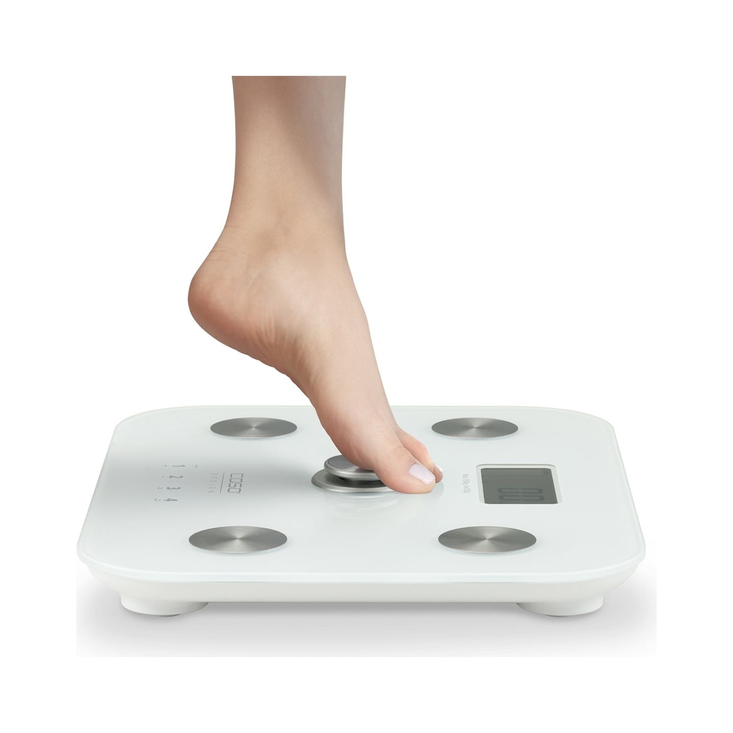 Caso | Scale | BodyEnergy Fit | Maximum weight (capacity) 150 kg | Accuracy 100 g | White