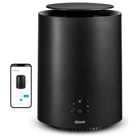 Duux Threesixty 2 Smart Fan + Heater | Fan and heater | 1800 W | Suitable for rooms up to 30 m² | Matt Black