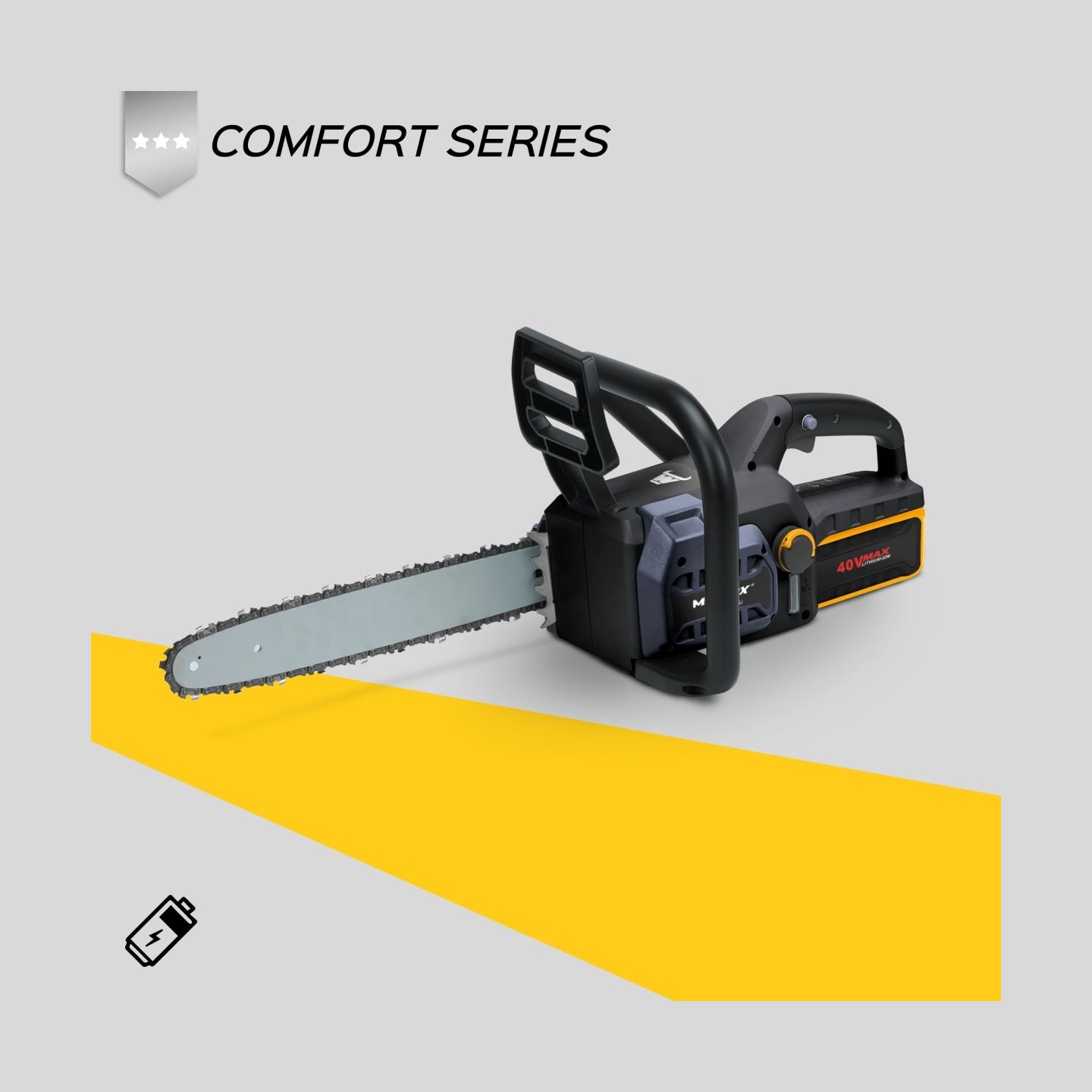 Mowox | Hand Held Battery Chain Saw (without battery) | ECS 3540 Li | 40 V | Lithium-ion technology