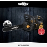 Mowox | Excel Series Hand Held Battery Chain Saw With Toolless Saw Chain Tension System (Without Battery and Charger) | ECS 4062