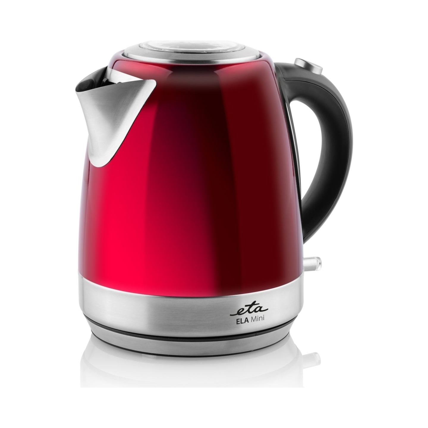 ETA | Mini Kettle | ETA859990010 | Electric | 2100 W | 1.2 L | Stainless steel | 360° rotational base | Red