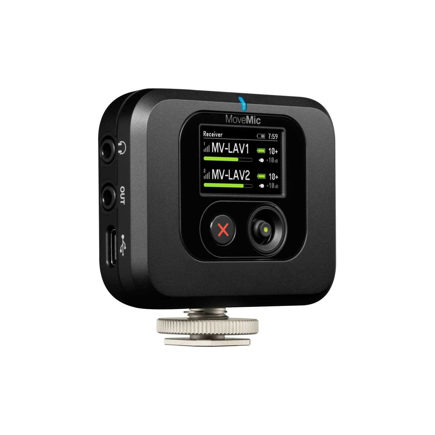 Shure Wireless Receiver For MoveMic | MV-R-Z6