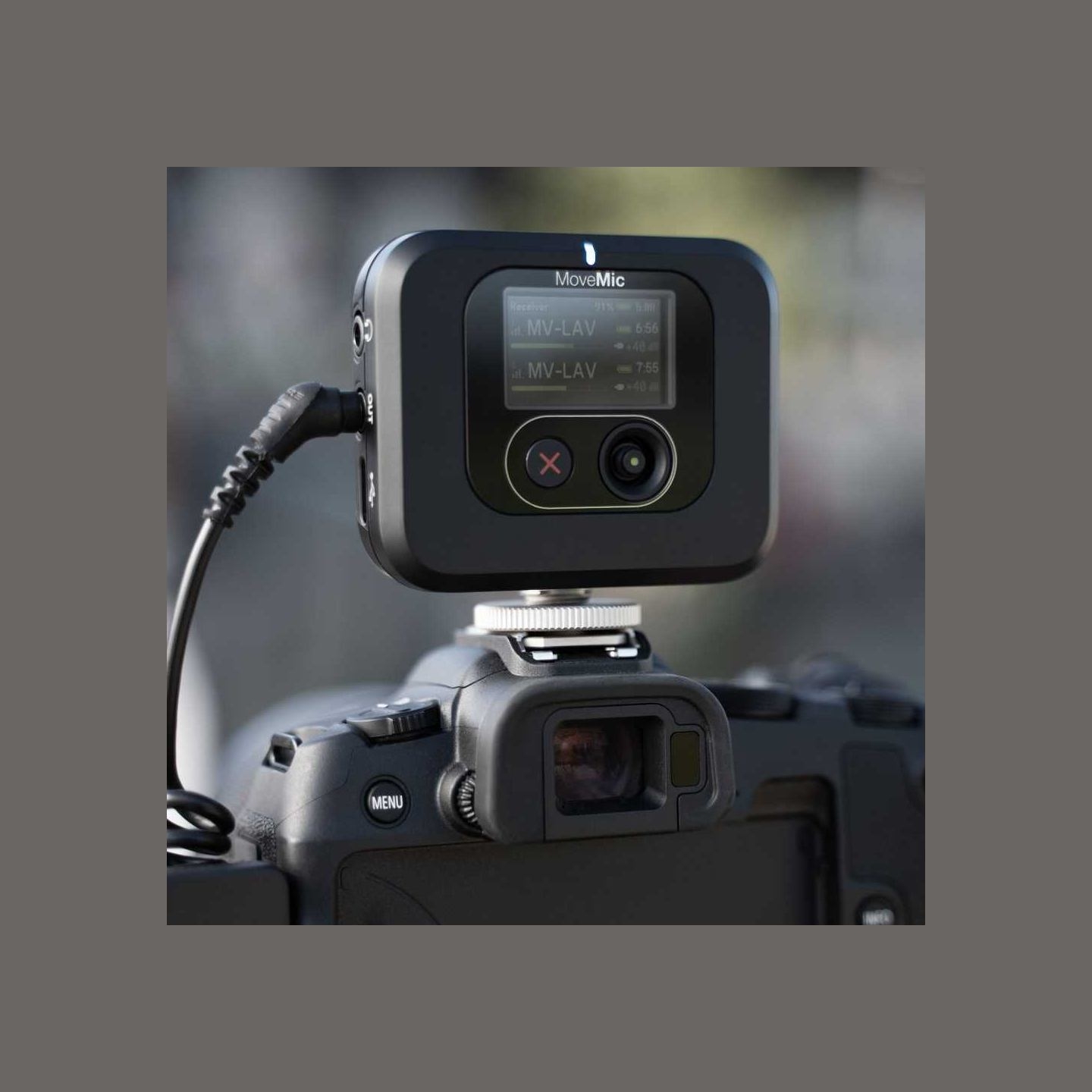 Shure Wireless Receiver For MoveMic | MV-R-Z6