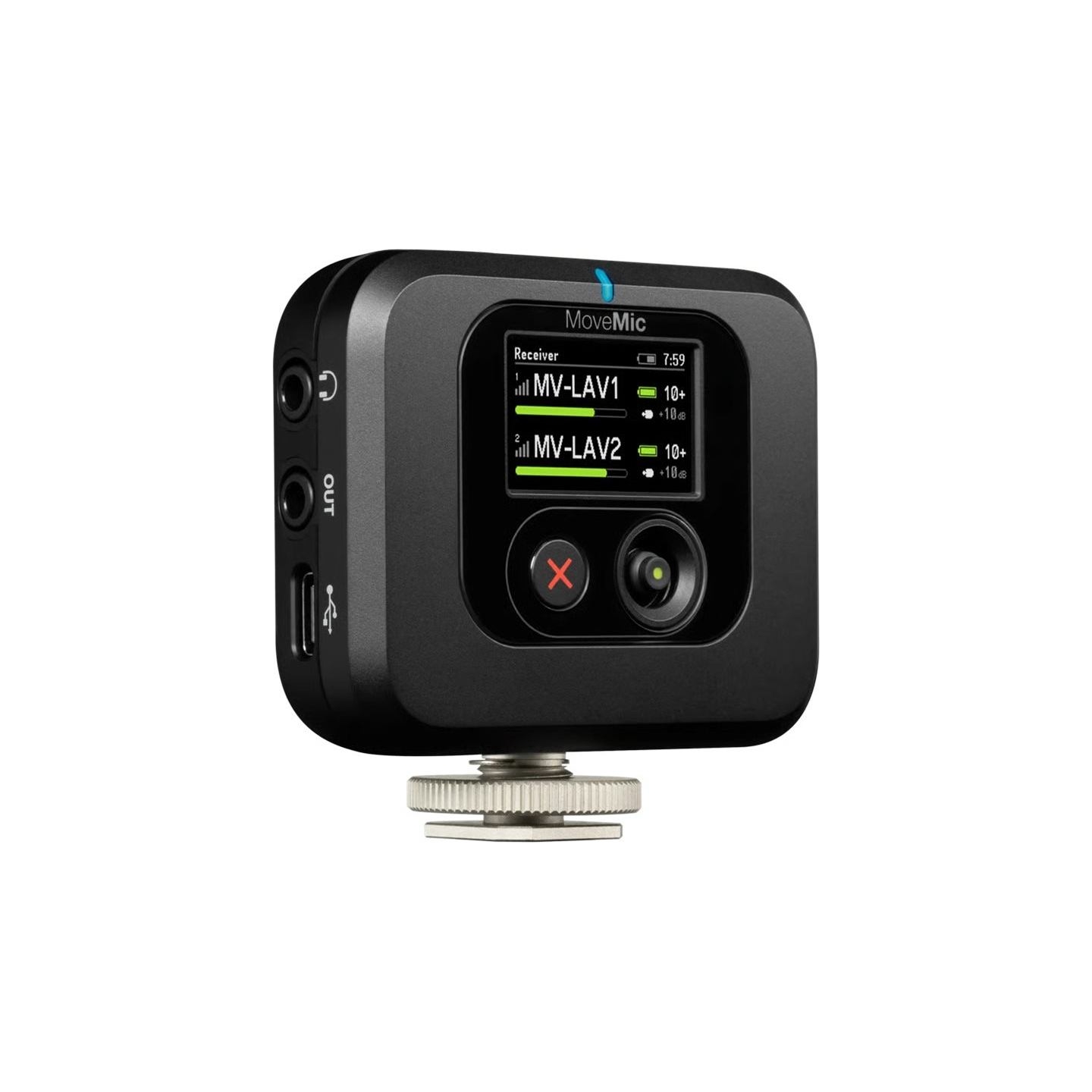 Shure Wireless Receiver For MoveMic | MV-R-Z6