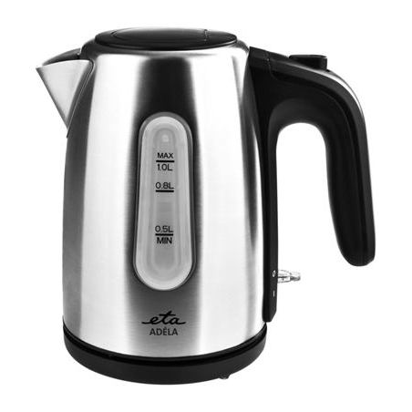 ETA Kettle | ETA160490000 ADÉLA | Electric | 1600 W | 1 L | Stainless Steel | 360° rotational base | Stainless Steel