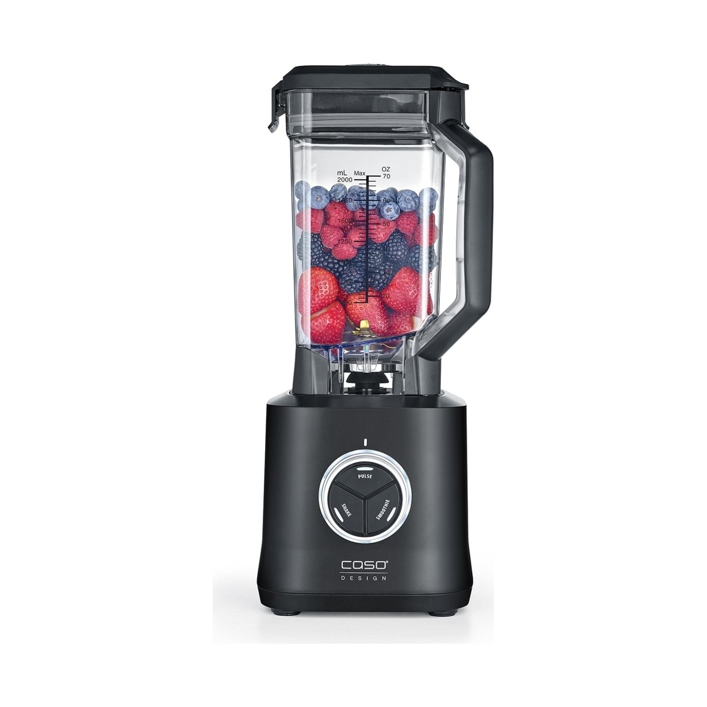 Caso Power Blender | B 2000 | Tabletop | 2000 W | Jar material Tritan | Jar capacity 2 L | Ice crushing | Black