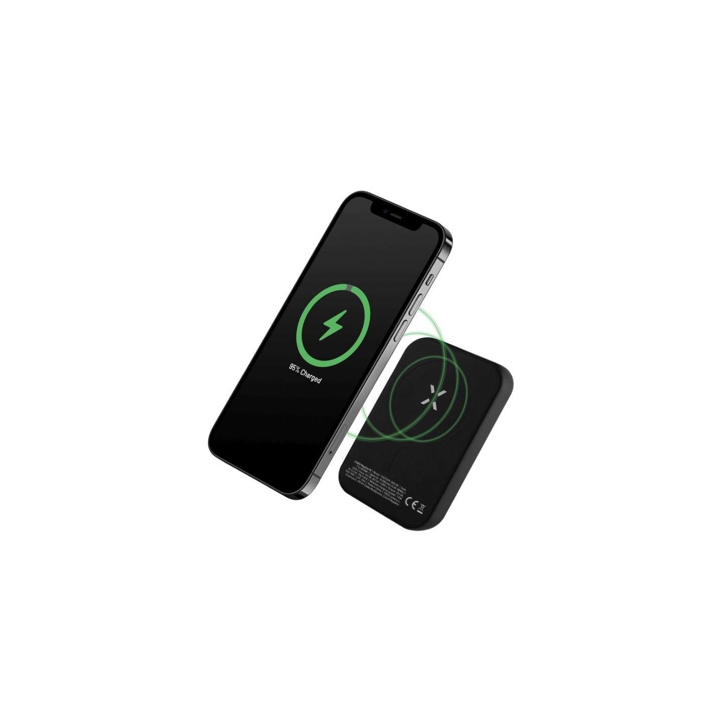 Fixed | MagZen (2nd gen.) with wireless charging and MagSafe support Power bank | FIXZENM2-10-BK | 10000 mAh | USB-C: 5V/2A, 9V/