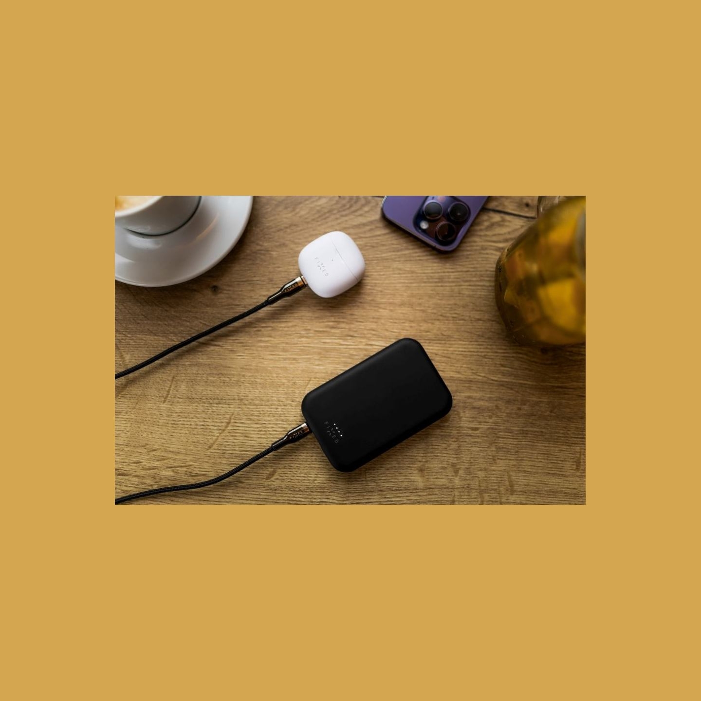 Fixed | MagZen (2nd gen.) with wireless charging and MagSafe support Power bank | FIXZENM2-10-BK | 10000 mAh | USB-C: 5V/2A, 9V/