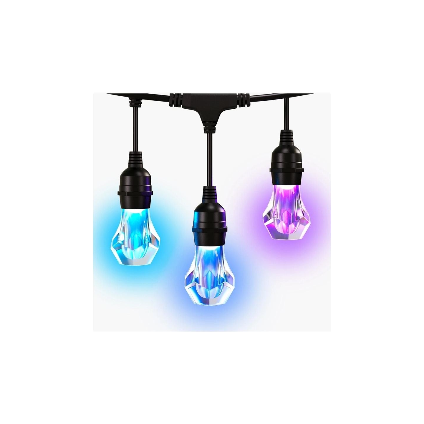 Nanoleaf Essentials Matter Smart Multicolour Outdoor String Lights Expansion 15m | 16M+