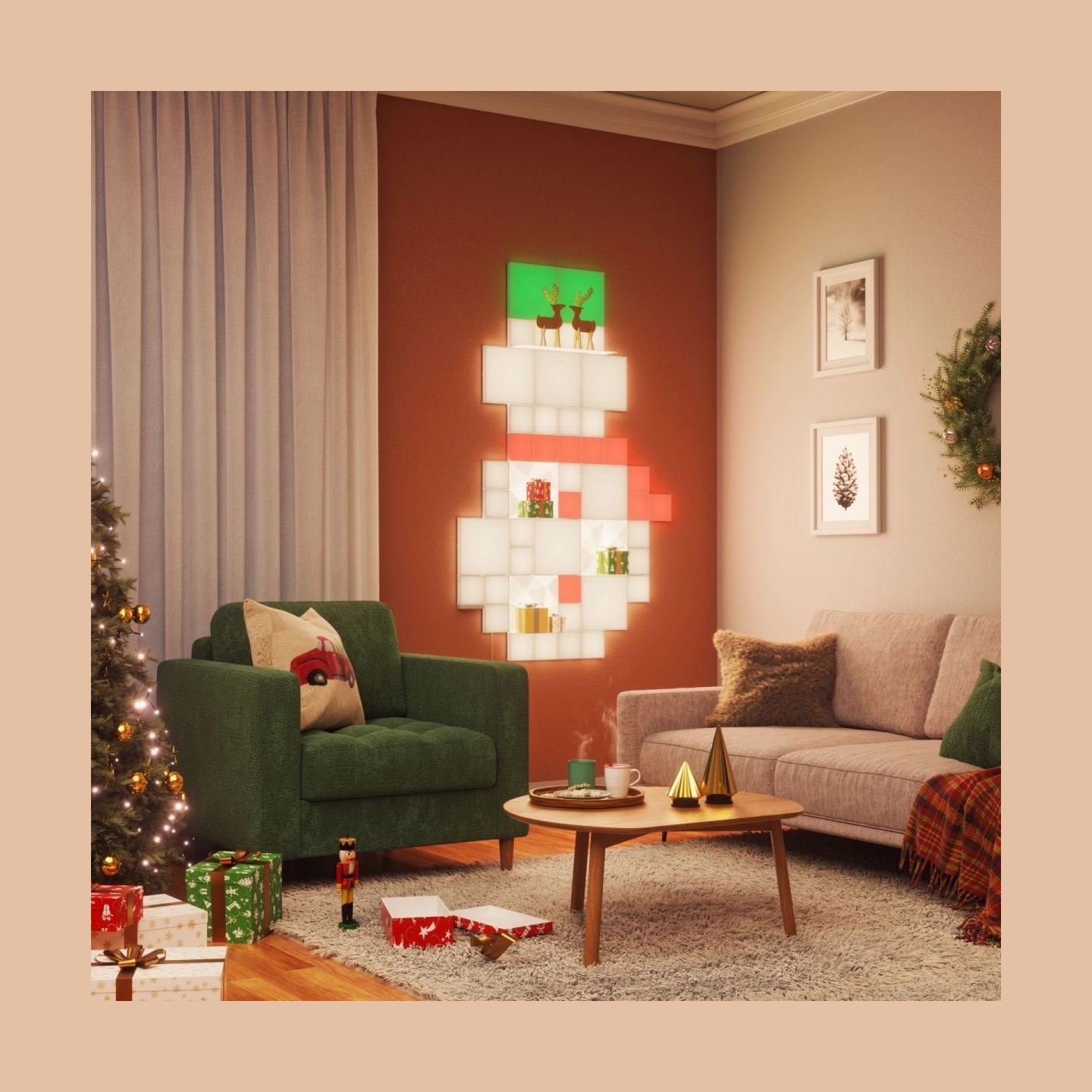 Nanoleaf Blocks Shelf Add-On Kit (2 Pack)