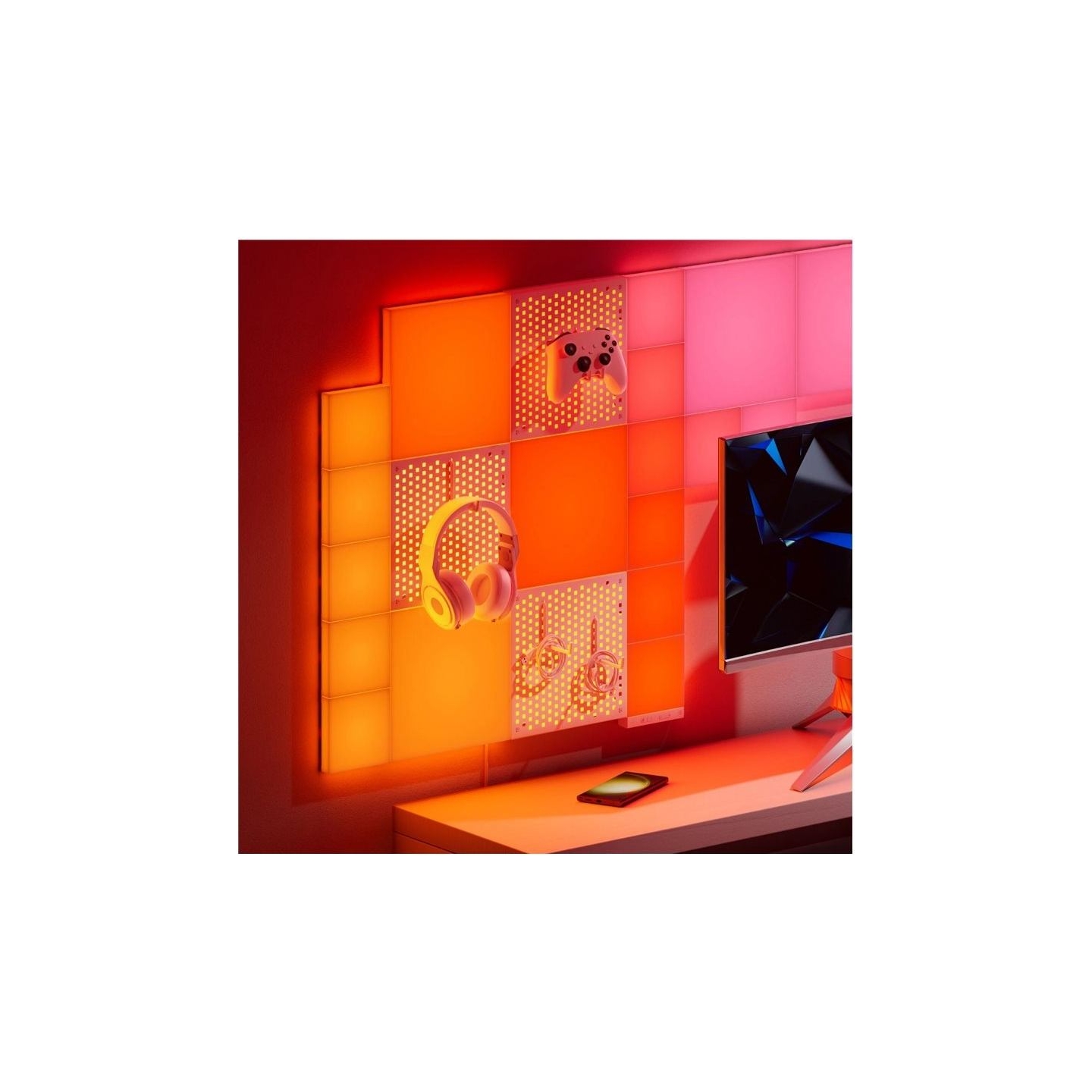 Nanoleaf Blocks Pegboard Add-On Kit (1 Panel)