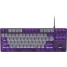 Fury | Kanabo K2 | Gaming Keyboard | Wired | US | Linear | Gray/Purple