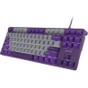 Fury | Kanabo K2 | Gaming Keyboard | Wired | US | Linear | Gray/Purple