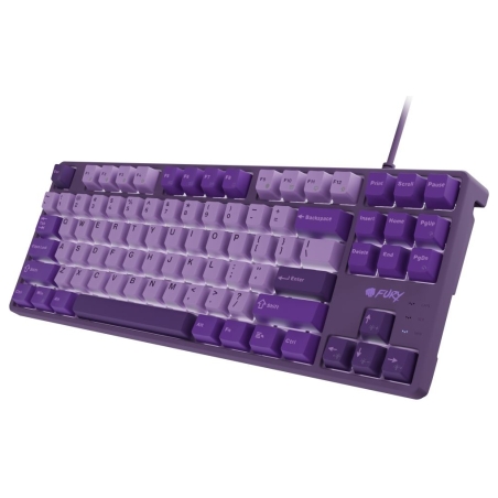 Fury | Kanabo K2 | Gaming Keyboard | Wired | US | Linear | Purple