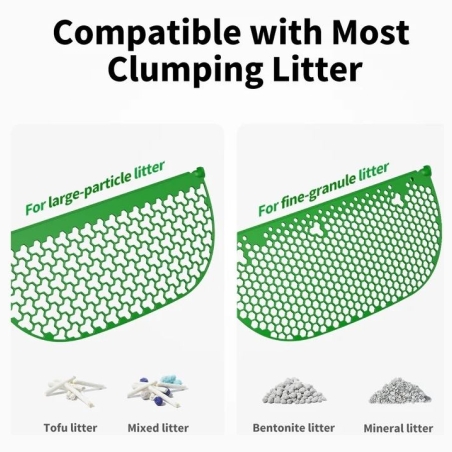 Petkit | PURA MAX 2 Self-Cleaning Cat Litter, Green + Magnetic Cat Litter Remover for Tofu Litter | P99022