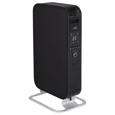 Mill | Heater | OIL1500WIFI3 Gentle Air | Oil Filled Radiator | 1500 W | Suitable for rooms up to 22 m² | Black