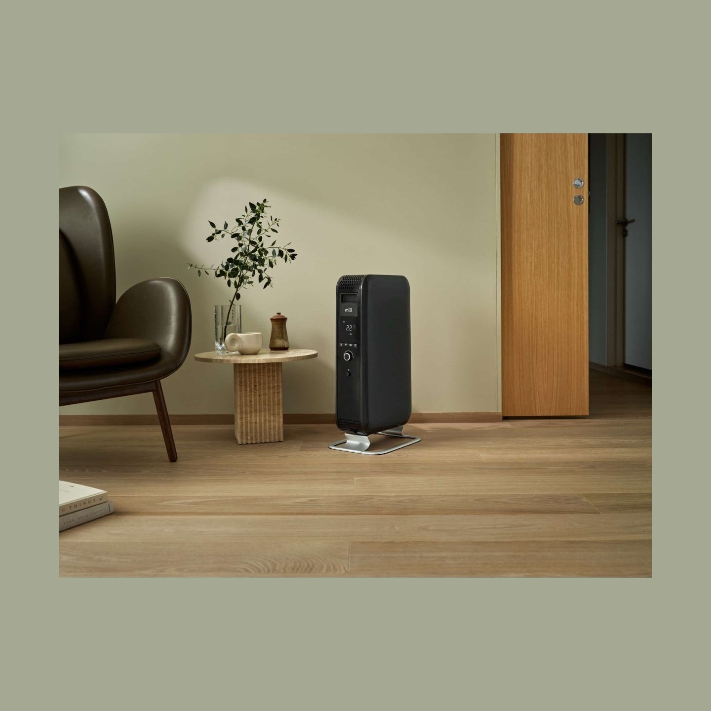 Mill | Heater | OIL1500WIFI3 Gentle Air | Oil Filled Radiator | 1500 W | Suitable for rooms up to 22 m² | Black
