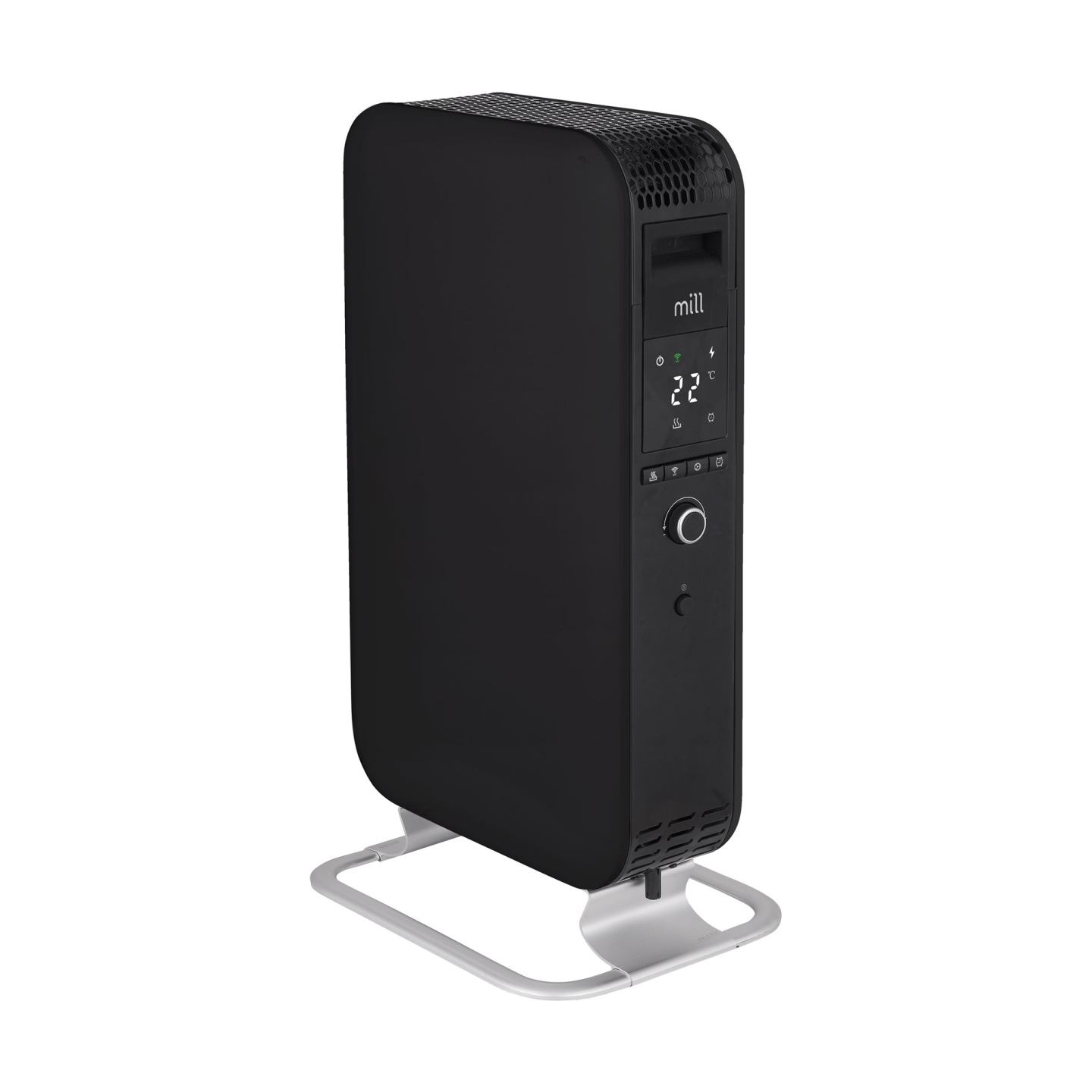 Mill | Heater | OIL1500WIFI3 Gentle Air | Oil Filled Radiator | 1500 W | Suitable for rooms up to 22 m² | Black