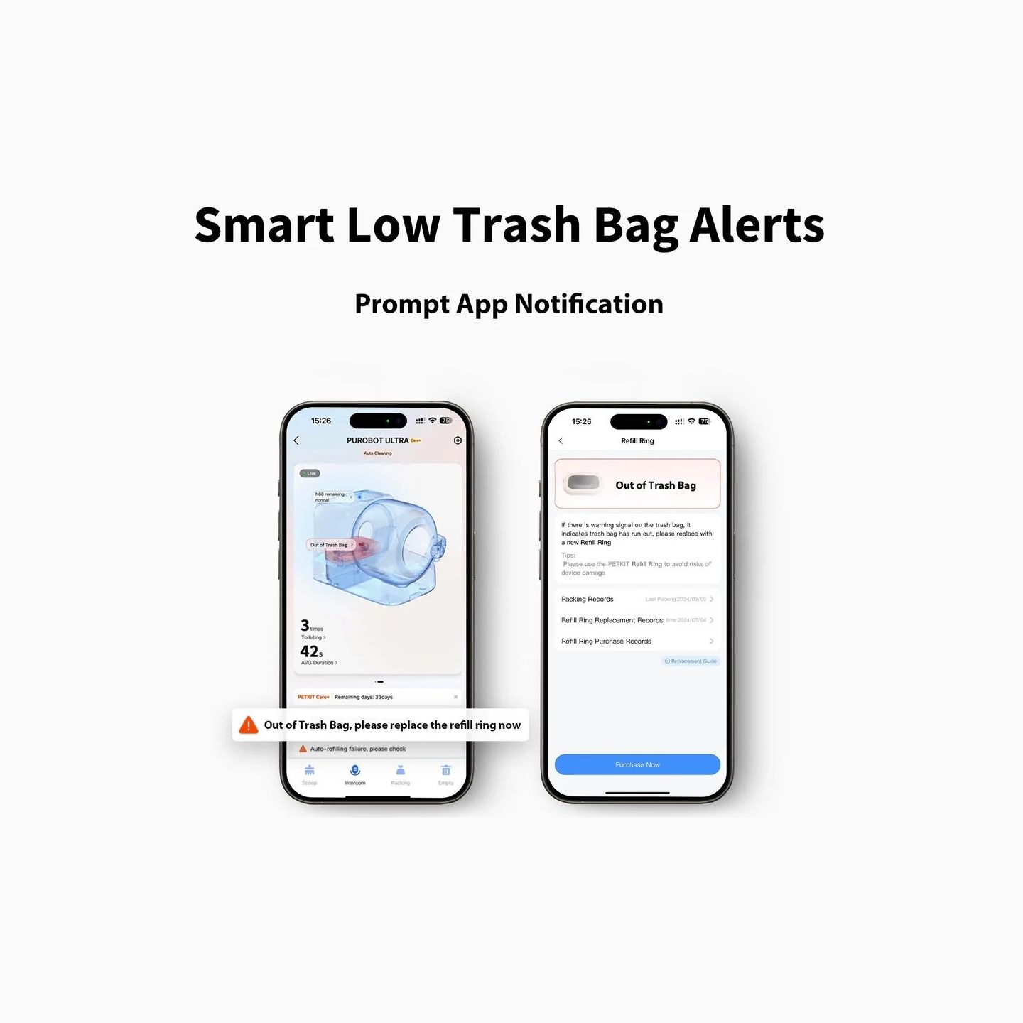 Petkit | Waste bag set for Purobot Ultra, 3 pcs