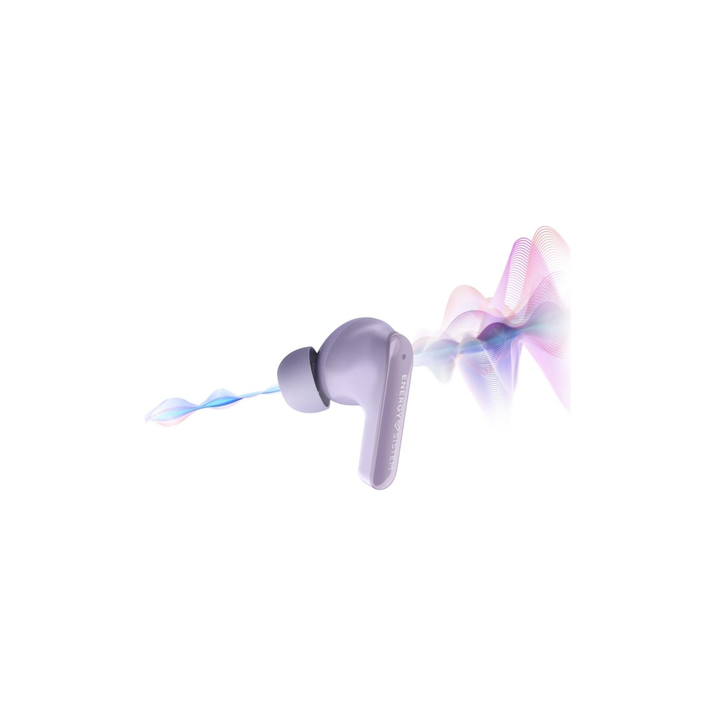 Energy Sistem True Wireless Earphones | Serenity ANC | Built-in microphone | Bluetooth | ANC | Lavender