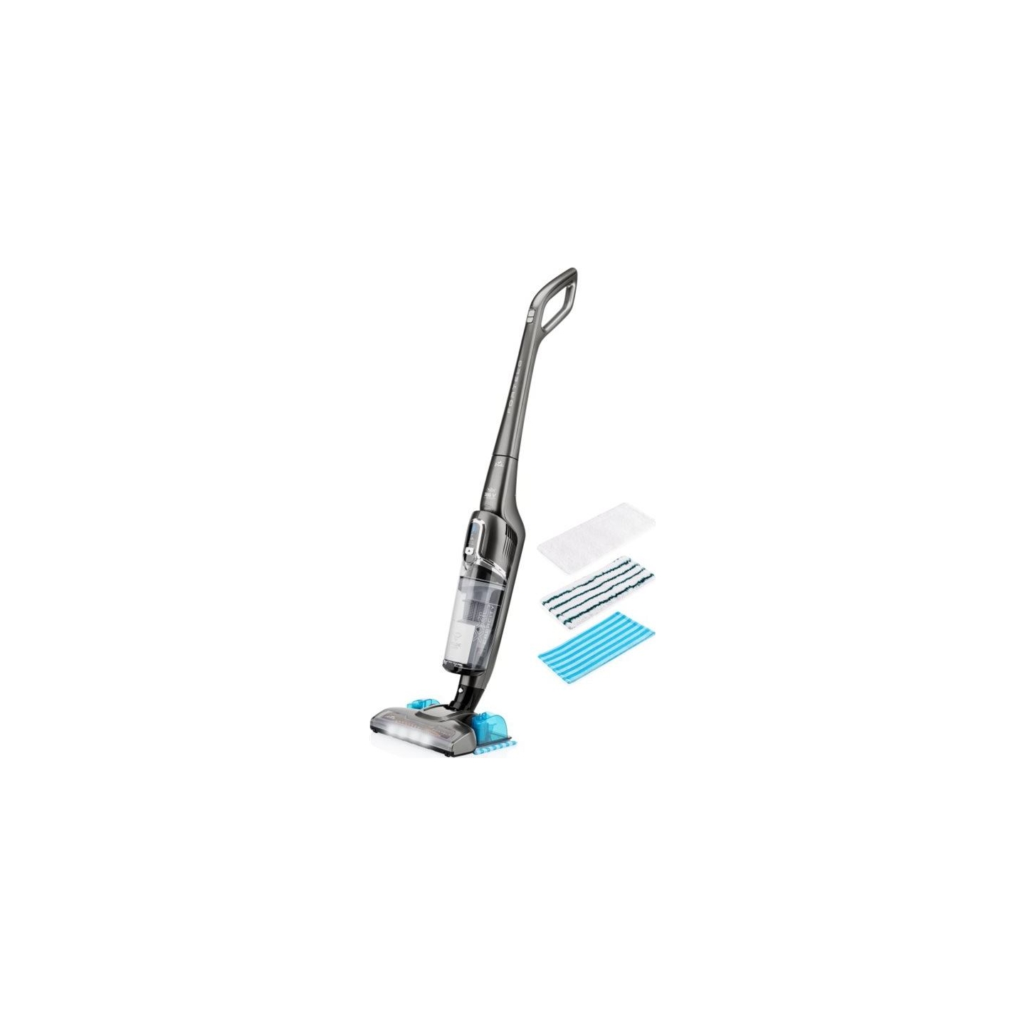 ETA Vacuum Cleaner | ETA624590000 FORTELO | Cordless operating | Handstick | 100-240 V | Operating time (max) 50 min | Grey | Wa