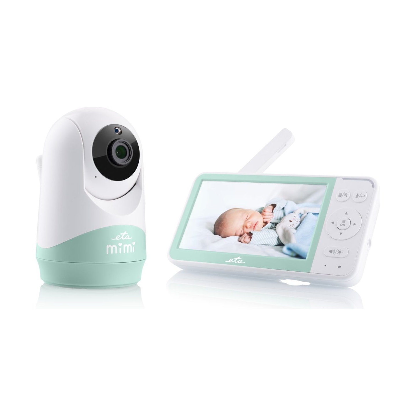 ETA | Baby Monitor | ETA530690000 MIMI | White/Green