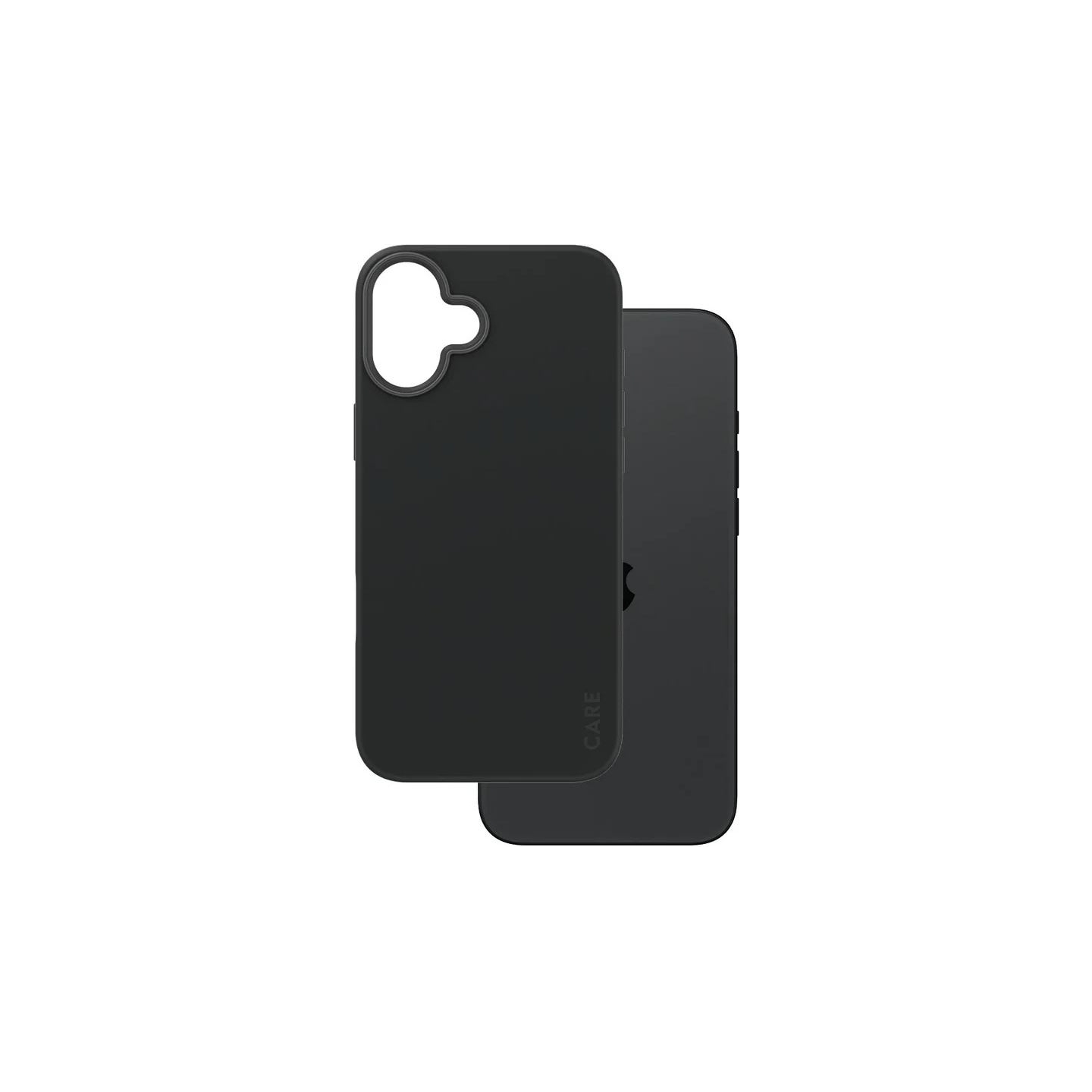 Care by PanzerGlass Case Fashion | Back protection | Apple | iPhone 16 Plus | Recycled plastic | Black | MagSafe