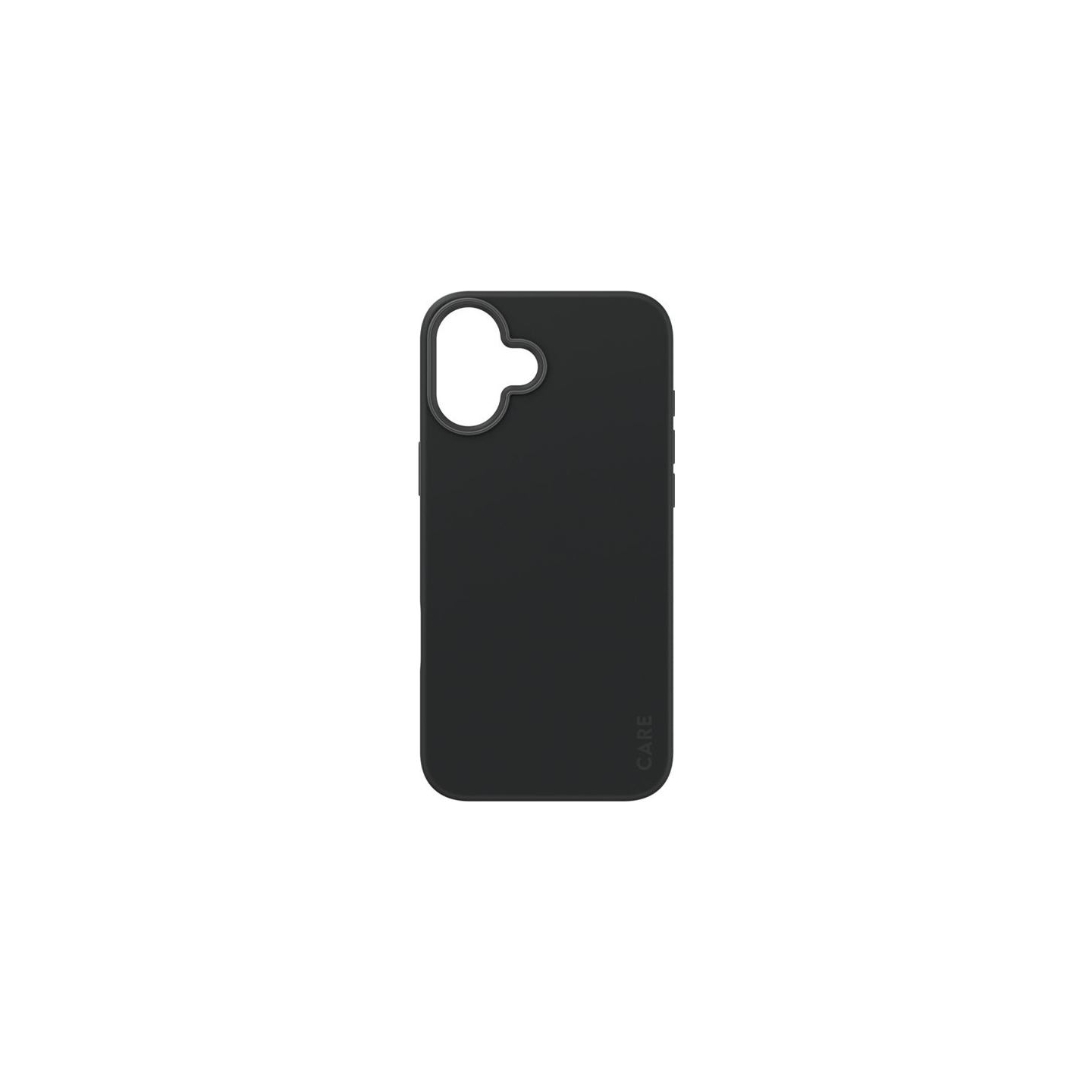 Care by PanzerGlass Case Fashion | Back protection | Apple | iPhone 16 Plus | Recycled plastic | Black | MagSafe