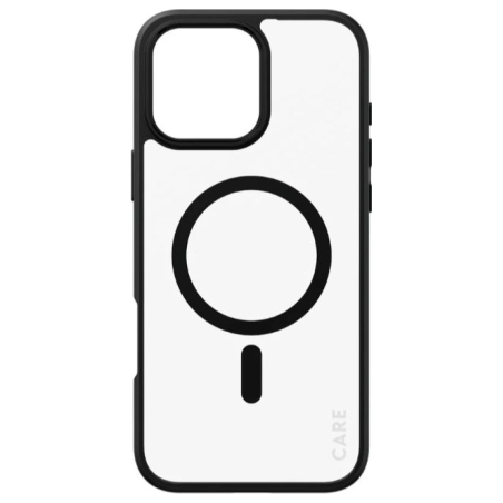 Care Flagship Case | Back cover | Apple | iPhone 16 Pro Max | Recycled plastic | Black | MagSafe