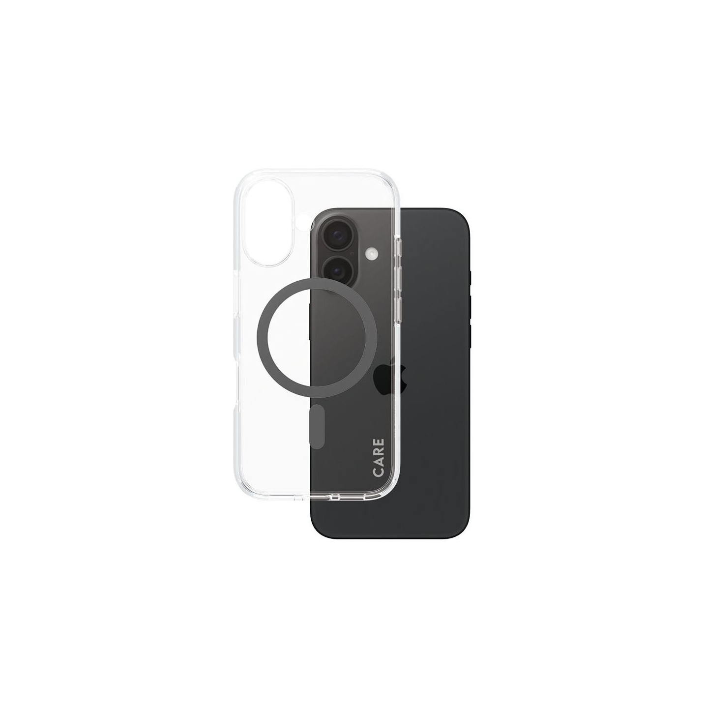 Care Flagship Case | Back cover | Apple | iPhone 16 | Recycled plastic | Black | MagSafe