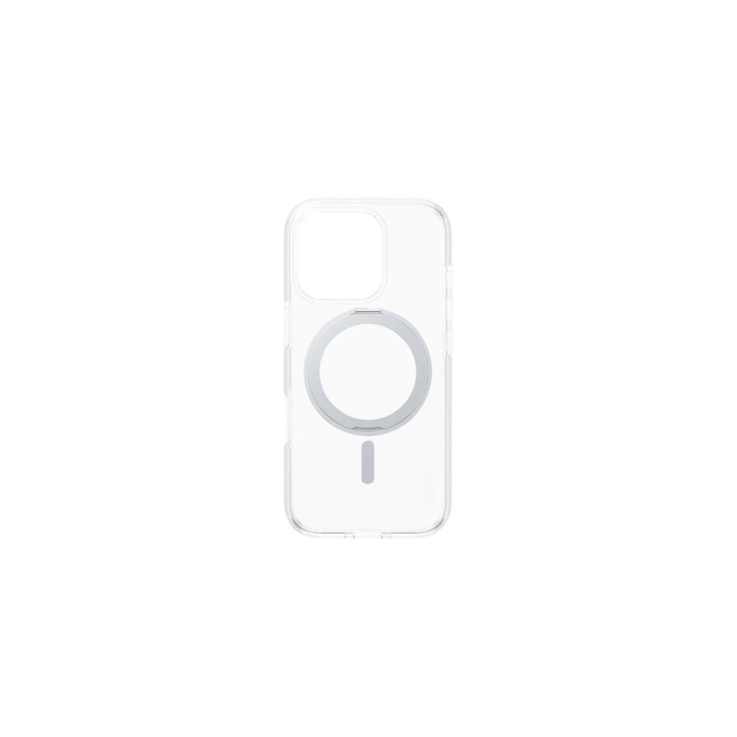 Care Feature Case | Back cover | Apple | iPhone 16 PRO | Recycled plastic | Silver | Kickstand & MagSafe