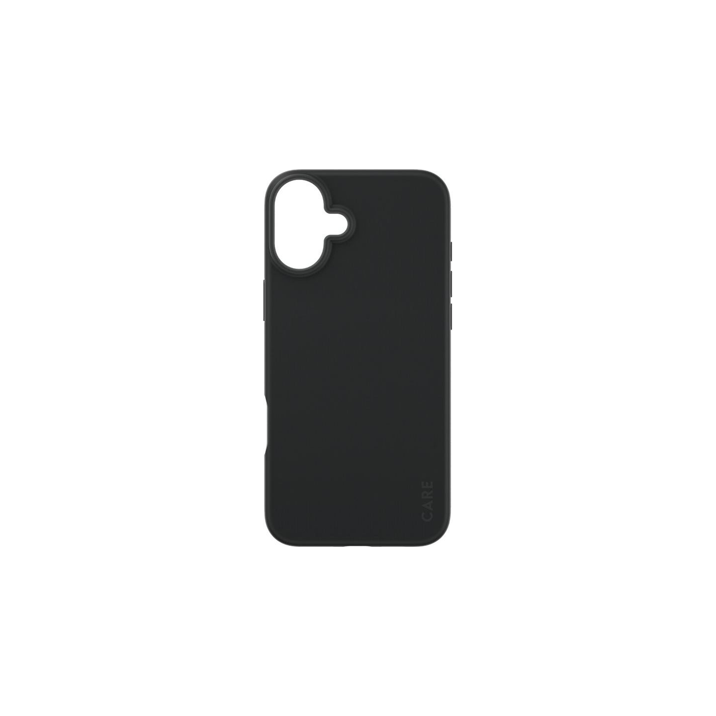 Care by PanzerGlass Case Fashion | Back protection | Apple | iPhone 16 Plus | Recycled plastic | Black