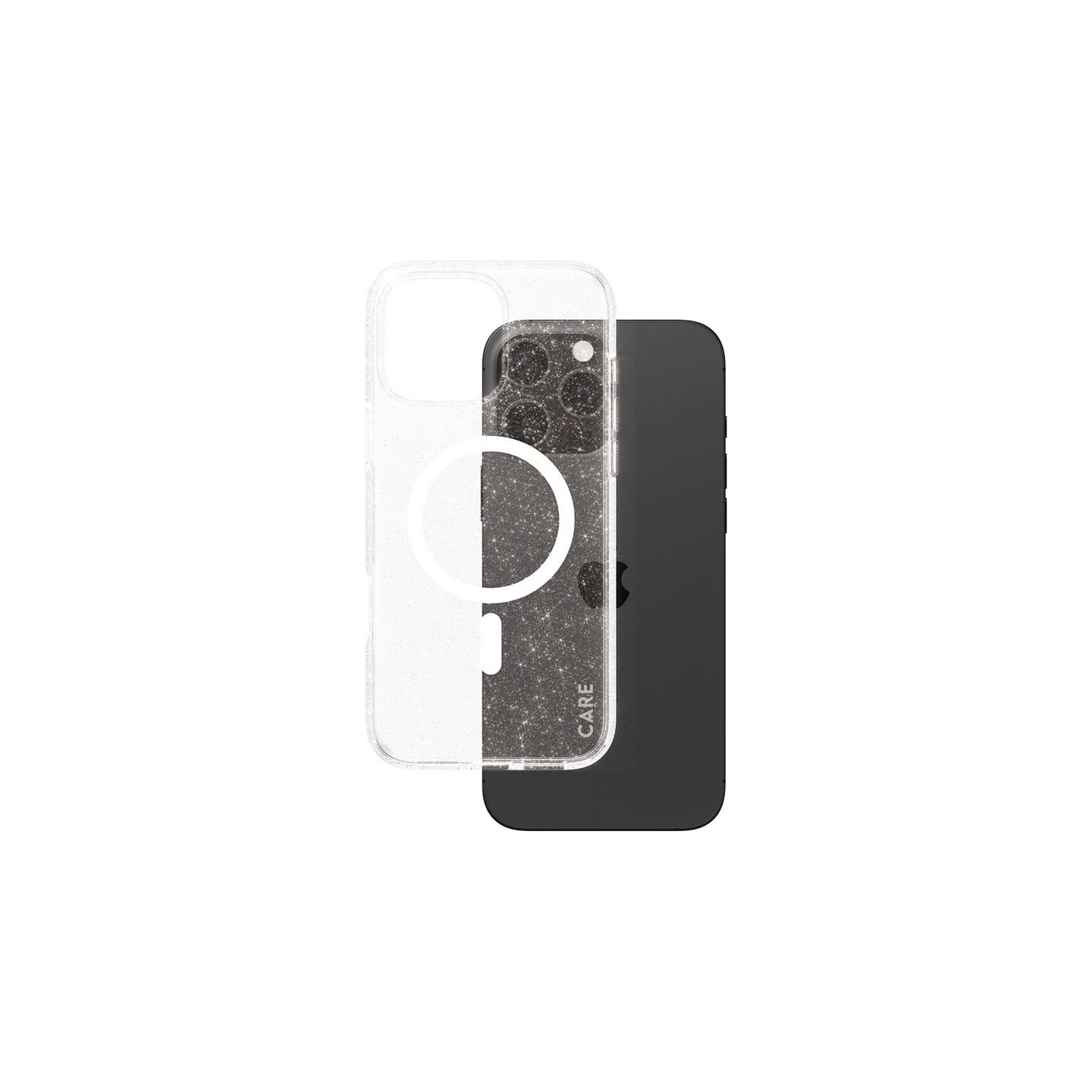 Care Flagship Case | Back cover | Apple | iPhone 16 Pro Max | Recycled plastic | White | Urban Combat Star Lit with MagSafe